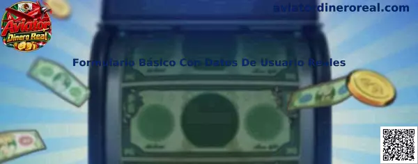 Formulario Básico Con Datos De Usuario Reales