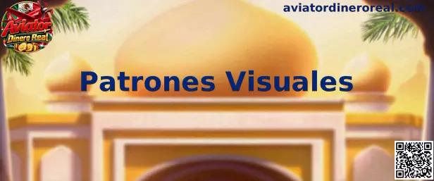 Explicación educativa de Patrones Visuales en Aviator Dinero Real