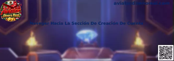 Navegar Hacia La Sección De Creación De Cuenta